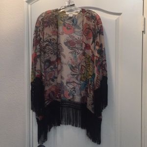 Fringed duster